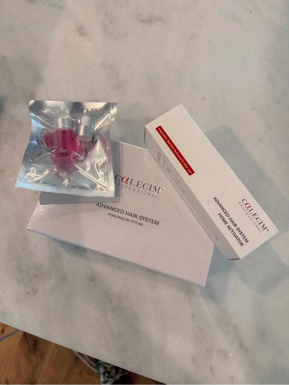 Advanced Hair System - Pink Applicator Set